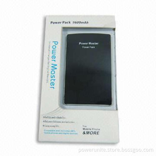 External Emergency Charger with 9,600mA, Ideal for iPhone/iPod/iPad